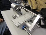Our lathe is coming together.JPG